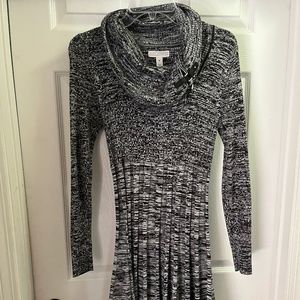 Gray Sweater Dress
